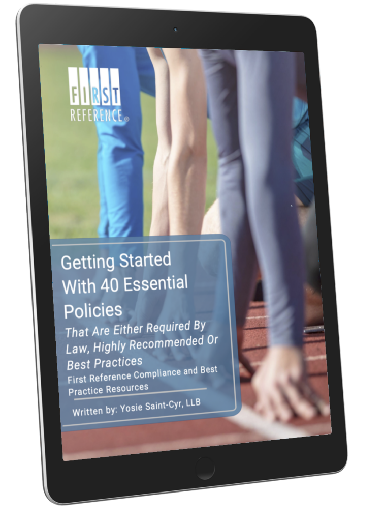 Essential HR Policies by Jurisdictions - Cover